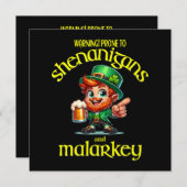 Carte Prone to shenanigans (Devant / Derrière)