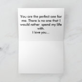 Carte Proposition de mariage (Intérieur)