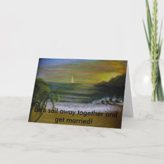 Carte Proposition de mariage