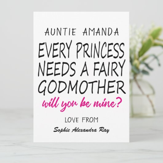 Carte Proposition de mère-mère moderne simple (Debout devant)