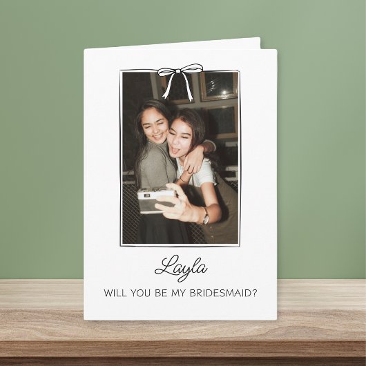 Carte Proposition de photo de la servante de la boîte co