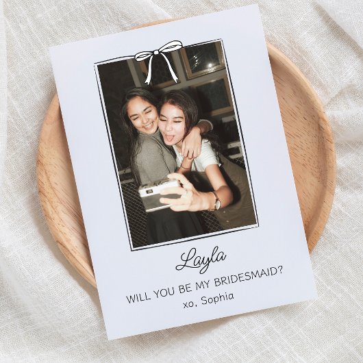 Carte Proposition de photo de la servante de la boîte co