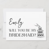 Carte Proposition Élégante, Minimaliste, Intemporelle (Devant)