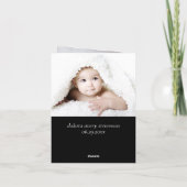 Carte Proposition parent | Navy Blue Multi Photo (Dos)