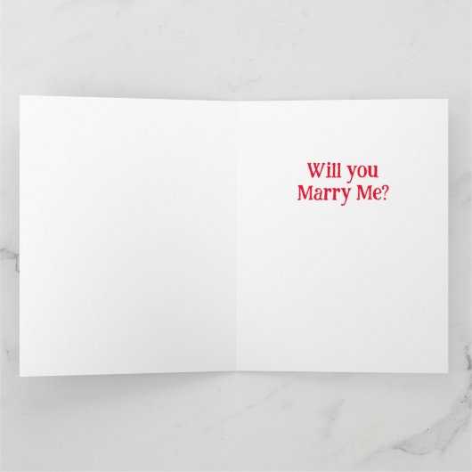 Carte Proposition pour la Saint-Valentin (Intérieur)