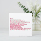 Carte Proposition/Voulez-Vous M'Épouser ? (Debout devant)