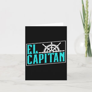Carte Propriétaire du bateau El Capitan Capitan Capitain