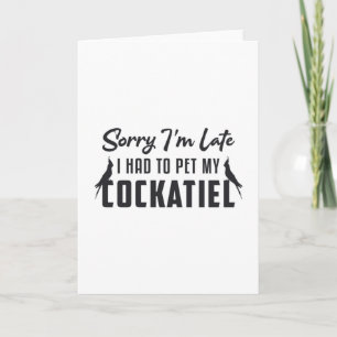 Carte Propriétaires De Cockatiles, J'Ai Dû Faire Paître