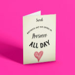 Carte Prosecco Birthdays<br><div class="desc">Birthday are for sipping on... Prosecco all day !
Customisable birthday.</div>
