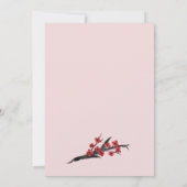 Carte Prospérité en fleurs (Or faux) (Dos)