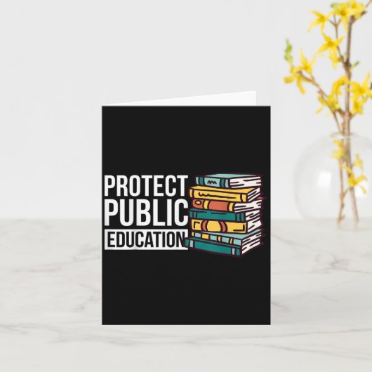 Carte Protect Public Education (Fleur jaune)