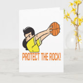 Carte Protect the Rock (Fleur jaune)