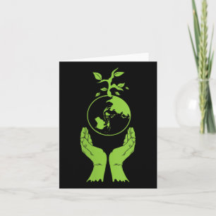 Carte Protection De l'environnement des femmes Green Ear