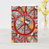 Carte Protection de Signe-Animal de paix (Fleur jaune)