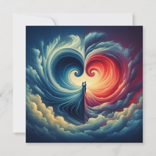 Carte Protégé par l'amour (Devant)