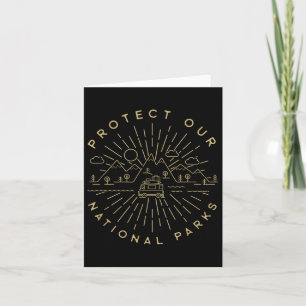 Carte Protéger nos parcs nationaux Randonnée Camping à l