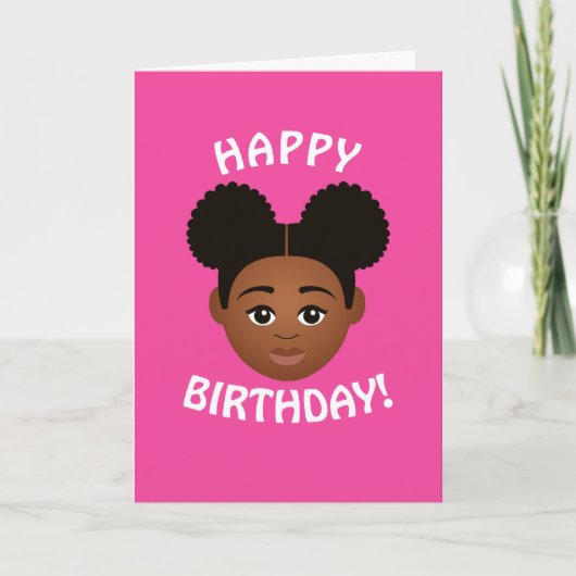 Carte #Proud2BNaturalMe Choose-My-Complexion Anniversair (Devant)