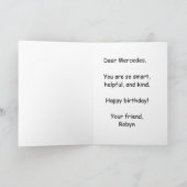 Carte #Proud2BNaturalMe Choose-My-Complexion Anniversair (Intérieur)