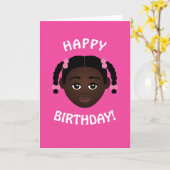 Carte #Proud2BNaturalMe Choose-My-Complexion Anniversair (Fleur jaune)