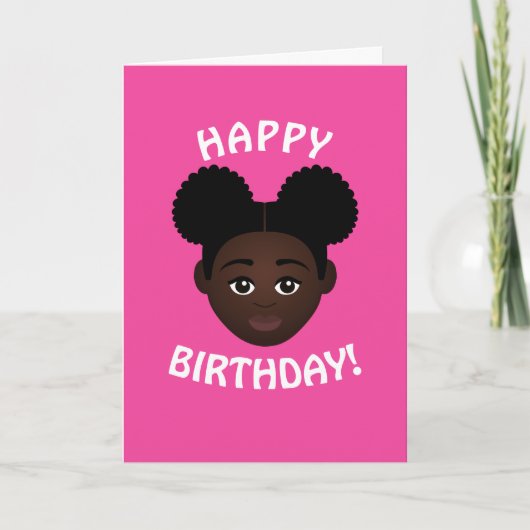 Carte #Proud2BNaturalMe Choose-My-Complexion Anniversair (Devant)