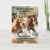 Carte Proverbe de la Bible 21:31 (Devant)