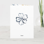 Carte Proverbes 2:1-5 Inclure votre oreille à la sagesse (Dos)