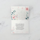 Carte Proverbes 31:25 Elle est habillée en force (Intérieur)