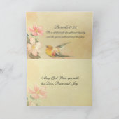 Carte Proverbes 31:26, Bible Verse, Fête des mères (Intérieur)