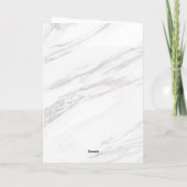 Carte Proverbes 31:26 Bible Verse Marble Glam (Dos)