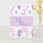 Carte Proverbes 31:29 (Fleur jaune)