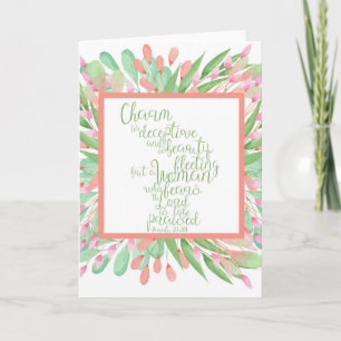 Carte Proverbes 31:30