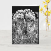 Carte proverbes 31 pieds (Fleur jaune)