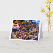 Carte Proverbes du Pays-Bas, Pieter Bruegel l'Ancien (Fleur jaune)