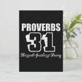 Carte proverbes t-shirts de 31 ans (Debout devant)