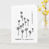 Carte Pruning, c'est du génocide ! (Fleur jaune)