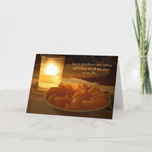 Carte Psalm 23 Christian Nouvel An