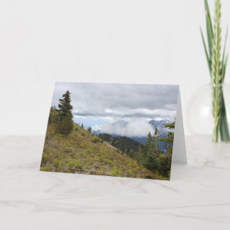 Carte Psalm Quote Mountain Card