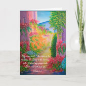 Carte Psaum 5:3 (Devant)