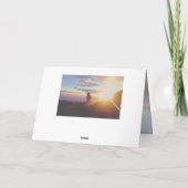 Carte Psaume 121:1-2 Mon aide vient de l'Éternel (Dos)