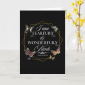 Carte Psaume 139 14 Citation de verset de la Bible chrét (Fleur jaune)