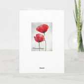 Carte Psaume 23:3 He restores my soul, Bible Verse Flora (Dos)