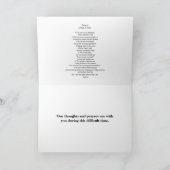 Carte Psaume 23 ; Temps difficile (Intérieur)