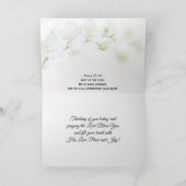 Carte Psaume 27:4 Une chose que je demande au Seigneur, (Intérieur)