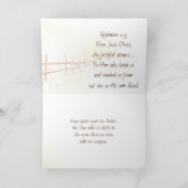 Carte Psaume 51:7 Je serai plus blanc que la neige Bible (Intérieur)