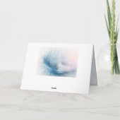 Carte Psaume 91:4 Il vous couvrira de ses plumes (Dos)