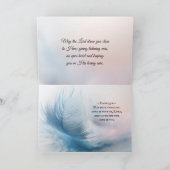 Carte Psaume 91:4 Il vous couvrira de ses plumes (Intérieur)