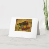 Carte Psaume 95:2 En sa présence avec Thanksgiving (Dos)