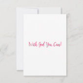 Carte Psaumes 71:19 KJV Bible Verse Pic Flat Salutation (Dos)