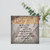 Carte Psaumes inspirants Verset biblique (Debout devant)