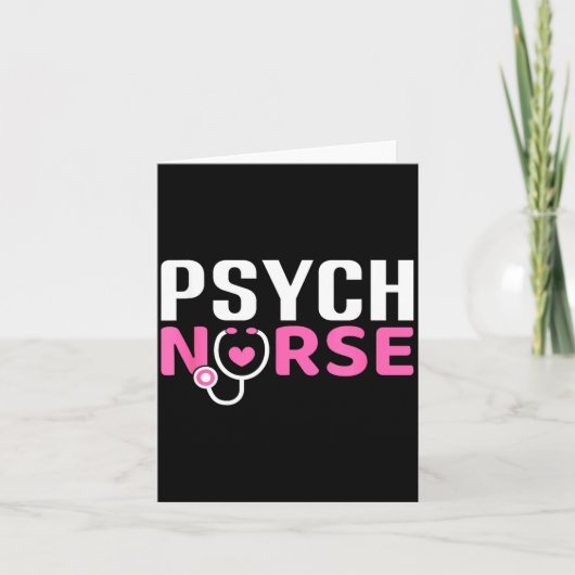 Carte Psych Nurse Believe In Yourself Sitive Quote Desig (Devant)